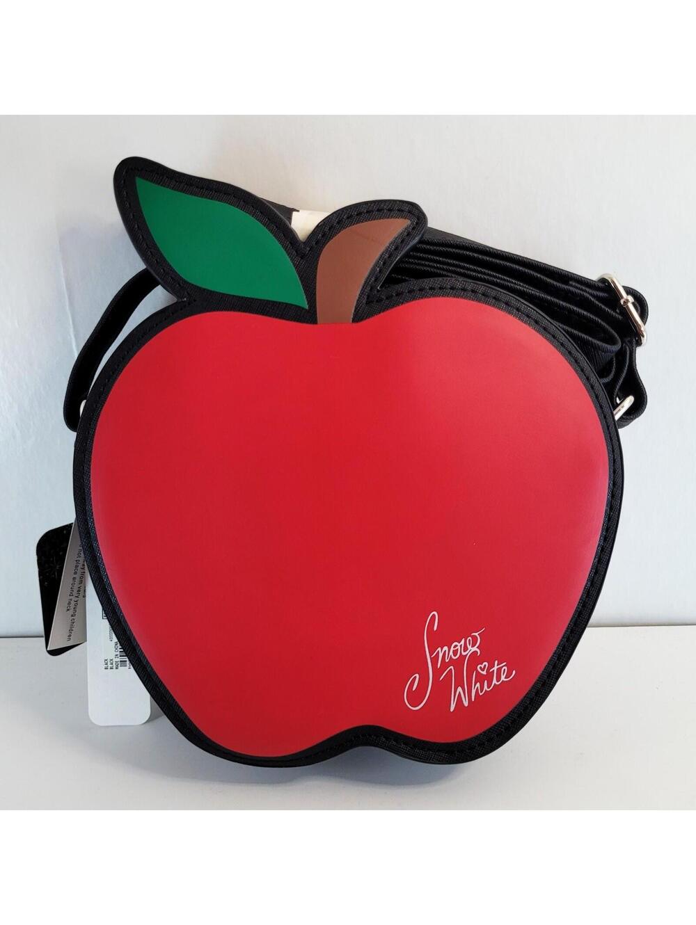 Disney Snow White Red Apple Crossbody Bag Princess Purse - NEW!